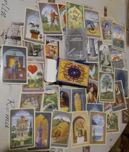 Lenormand místico Oracle Card Full inglés 36 cartas Deck Tarot divertido juego de tablero