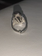 Anillo Vintage Chapado en plata para mamás egipcia, anillo sencillo Retro de tamaño con personalidad, Junta ajustable, joyería de regalo