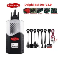 Delphi ds150e ferramenta de reparo diagnóstico obd2 2017.03 tcs pro plus 2017. r3 com keygen led 3 em 1 scanner para caminhões de carro