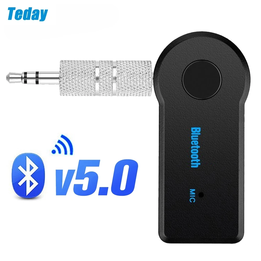 Приемник Bluetooth 5 0 и адаптер передатчика с разъемом 3 мм для автомобильного аудио