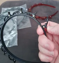 Hoop Braider Hair-Clip Burst-Pin Styling-Tool Air-Weave-Head Multi-Storey Wisp Black