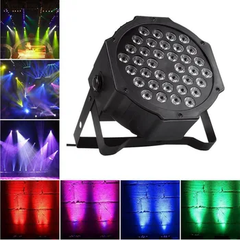 

Stage DJ Lighting Mini LED Flat Par 36X1W RGB DMX Control Effect Light For Party Wedding Club Washer