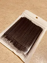 Extensiones de pestañas Micro desechables, duraderas, aplicadores individuales de belleza, herramientas para quitar pestañas, 50/100 unids/bolsa