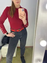 Bodysuit de manga larga de moda de mujer Bodysuit de estiramiento con botón sólido Delgado Casual para damas ropa de otoño