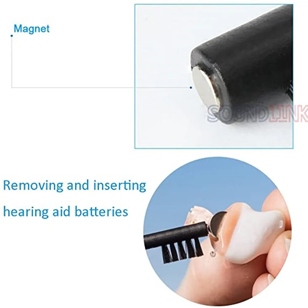 Hearing Aid Cleaning Brush with Magnet — ADCO Hearing Products