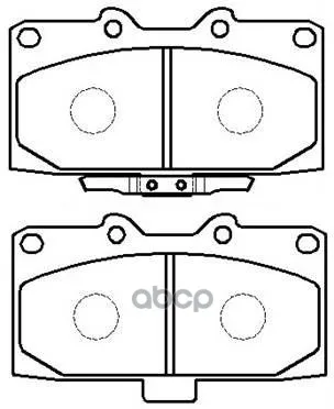 Колодки Тормозные Дисковые Subaru: Impreza(Wrx,) 97- HSB арт. HP8425