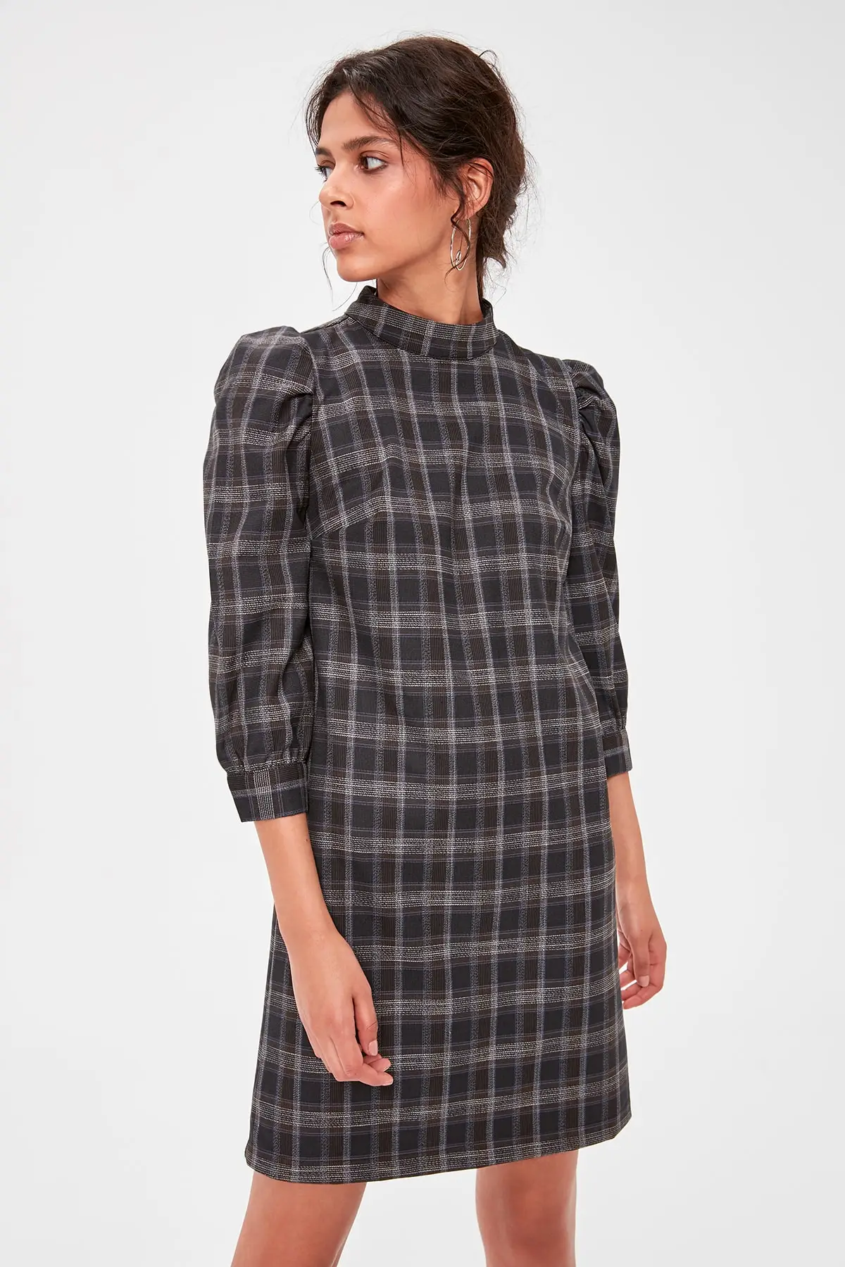 Goede Trendyol Multicolour Schouder Detail Jurk TWOAW20EL1345