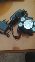 Led Headlamp Torch Flashlight Zoom Rechargeable