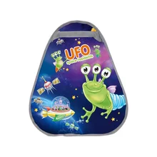 Ледянка Ника мягкая грушевидная 460х400 мм с рисунком пришельцы