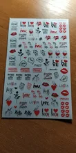 Nail-Art-Stickers Tips Nail-Decal Manicure-Decorations Flower Geometric Panda-Leaf Animal