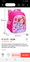 Disney-mochila de coches de dibujos animados para niños y niñas, Bolsa Escolar con estampado de princesa Frozen, el mejor regalo