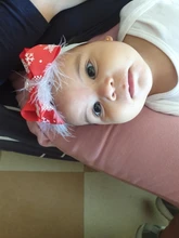 Diadema navideña para bebé y niña, accesorios para el cabello para bebé, sombrero recién nacido, tiara para envolver la cabeza, bandage de goma de pelo con lazo