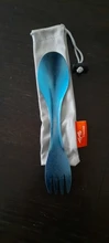Titanium Spoon Tableware Fork Spork Tito Ultralight Picnic Outdoor Camping