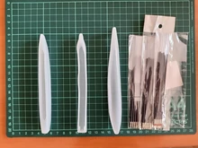 Molde de resina para bolígrafo, moldes de silicona para Resina UV, joyería epoxi, herramienta de fabricación de joyas, manualidades, moldes de fundición de resina