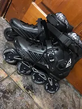 RS6-patines en línea profesionales para adultos, zapatos de patinaje sobre ruedas para adultos, deslizantes, patines de talla 35-46, zapatillas de SEBA