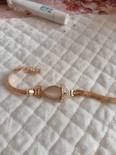 Pulseras con cadena de Color dorado multicapa para mujer, brazaletes con dije de corazón, brazaletes de cristal, novedad de 2020