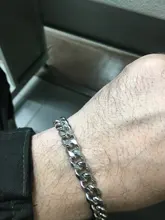 Pulsera de cadena cubana para hombre y mujer, brazalete clásico de acero inoxidable, 3/5/7mm de ancho, regalo de joyería, nueva moda, 2020