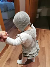 Mono de punto para bebé, ropa infantil bonita sin mangas para niños y niñas de 0 a 24 meses