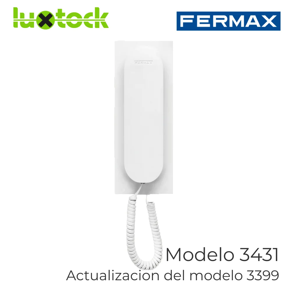Fermax Ref. 3431 Telefono Portero Automatico Loft 4+N Universal Telefonillo Universal Fermax Actualizacion Modelo 3399 - Top 100 hogar y jardín