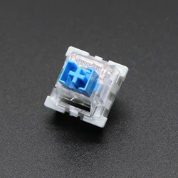Premium Outemu Mechanical Keyboard Switches - Linear, Tactile, Clicky, Silent, Gray, White, Red, Blue, Gaming Enhancement - 110 Pcs (Dust-Proof Blue)