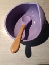 Juego de alimentación de colores para niños, Baberos de silicona de grado alimenticio, plato de bebé, tazón de succión sin silicona, vajilla para niños, babero impermeable, cuchara suelta BPA