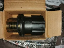 LEDEME-grifo de cocina giratorio de un solo orificio, mezclador de agua de goma de 360 grados, color blanco y negro, L4199