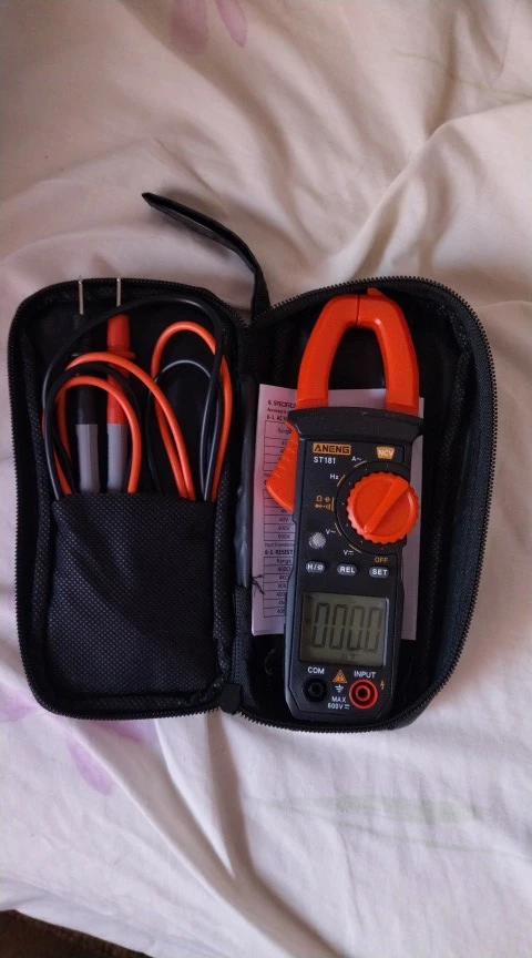Отзыв о товаре ANENG ST181 токовые клещи DCAC тик ток клещи мультиметр мультиметр с клещами  4000 отсчетов тестер клещи токовые цифровой мультиметр Амперметр Тест напряжения er  усилитель Гц Емкость NCV Ом Тест токоизмеритель клещи от пользователя F***z