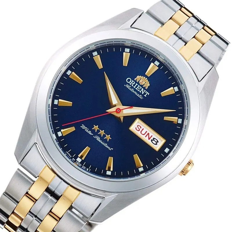 Orient TriStar Pria Automatic Watch RA AB0029L Panggil Biru Tali Baja  Otomatis Jam Tangan Pria Biru Panggil Steel|Jam Tangan mekanik| - AliExpress
