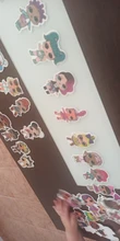 Pegatinas LOL de personalidad para niños, pegatinas de muñecas lol de PVC, pegatinas de grafiti, Maleta, maletero de coche, guitarra impermeable, 50 Uds.
