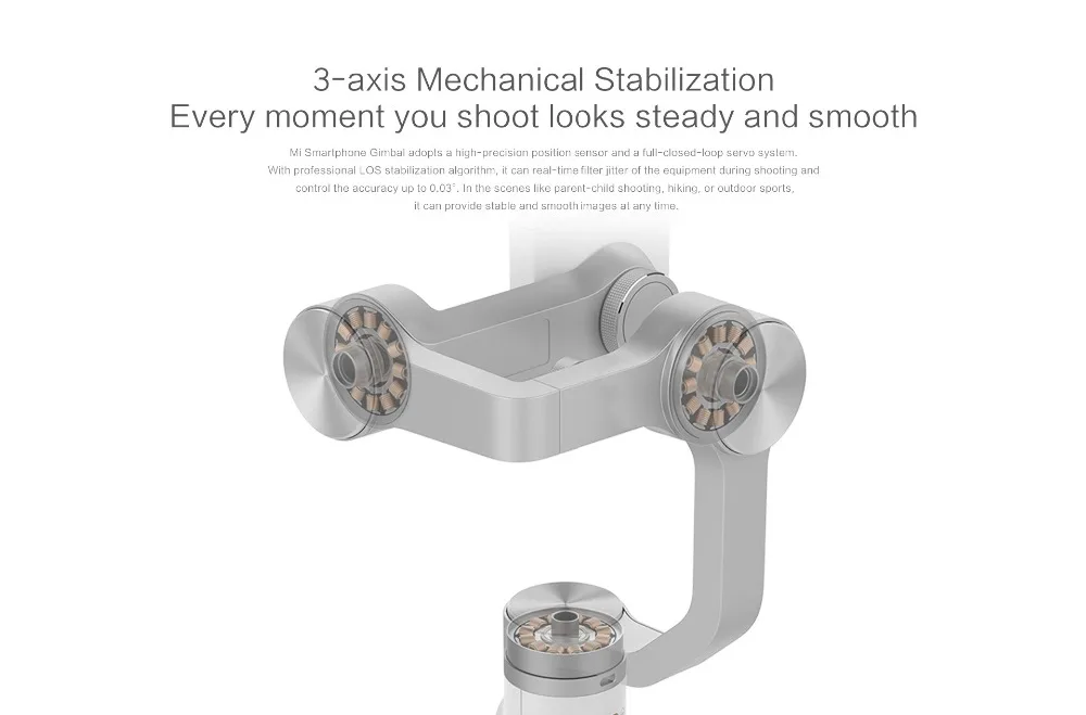 Mijia 3 оси ручной карданный стабилизатор Mi смартфон GH2 gimbals AI smart track 5000 мАч батарея для смартфона Экшн-камера