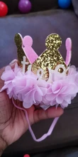 Princess Headband Hair-Accessories Photography-Props Flower-Crown Birthday-Party Baby-Girl