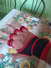 Guantes antideslizantes para gimnasio para hombre y mujer, 1 par, antigolpes, para entrenamiento de levantamiento de pesas, medio dedo, ciclismo de montaña