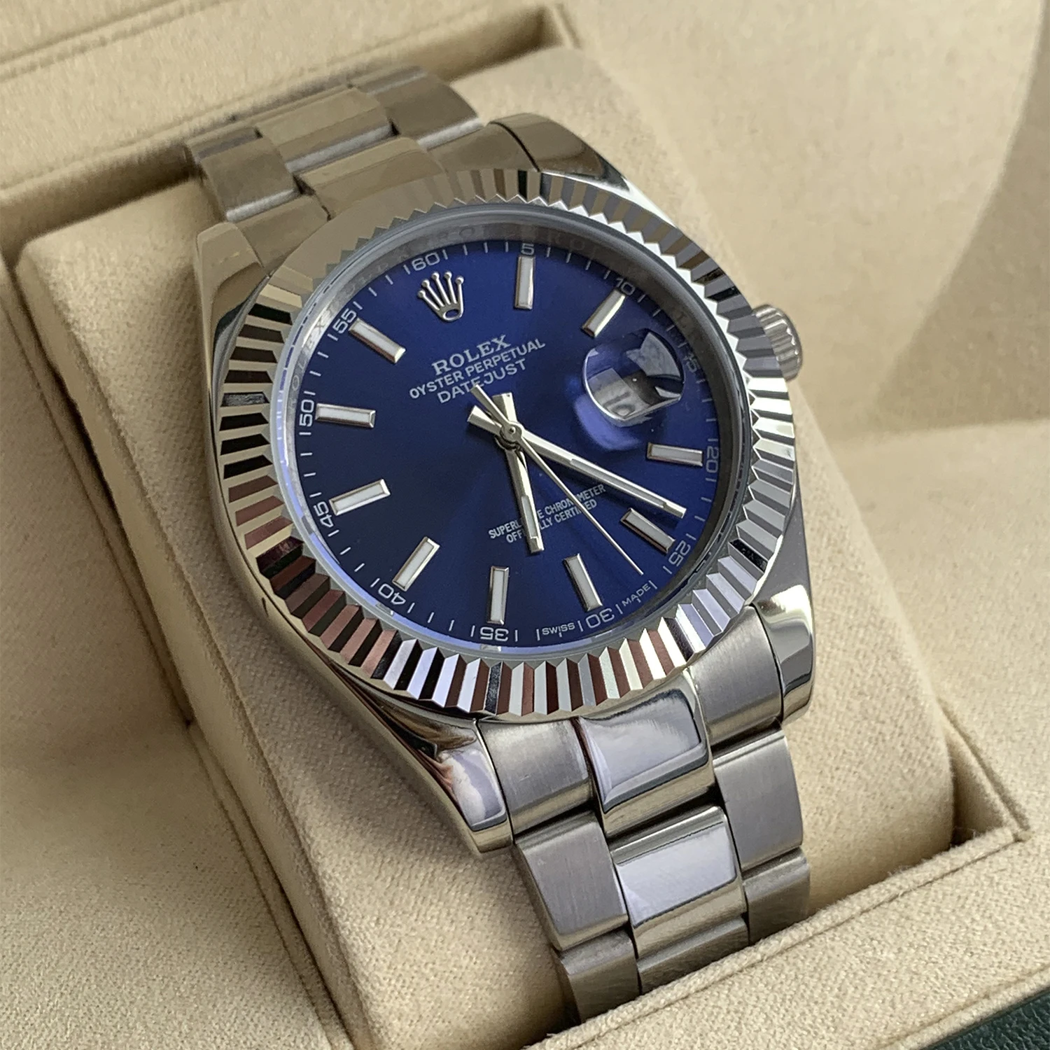 Часы Rolex DateJust 41 мм Механические Роскошные наручные | Наручные часы