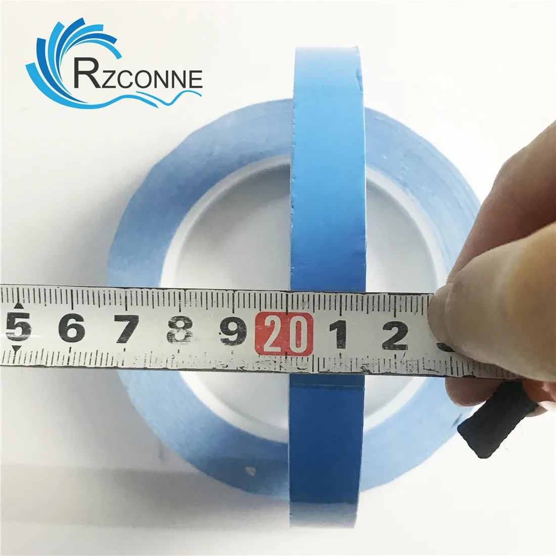 Azul de Alta Temperatura Resistente Dupla Face Adesivo para tv Backlight Tiras Led Fita Traseira x Peças 14 mm w x 50m l - Imagem 4