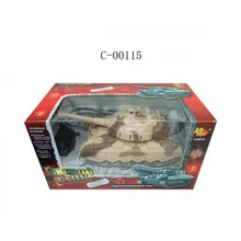 Танк р/у, со световыми эффектами, движение вперед/назад/влево/вправо/разворот на 360 градусов, на ба