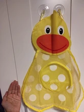 Juguetes de baño para Baby Shower, red de almacenamiento con fuertes ventosas, bolsa de juguete, organizador de baño