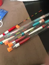 3 unids/lote pesca eléctrica flota noche luz flotadores luminosos Balsa Boya agua fresca Flotador carpa aparejos de pesca sin batería