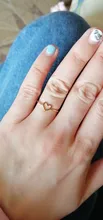 RscvonM-Anillo de boda de Color dorado y plateado con forma de corazón para mujer, joyería de compromiso para fiesta