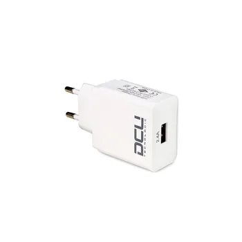 

Dcu wall charger white usb port input 5v 2.4a