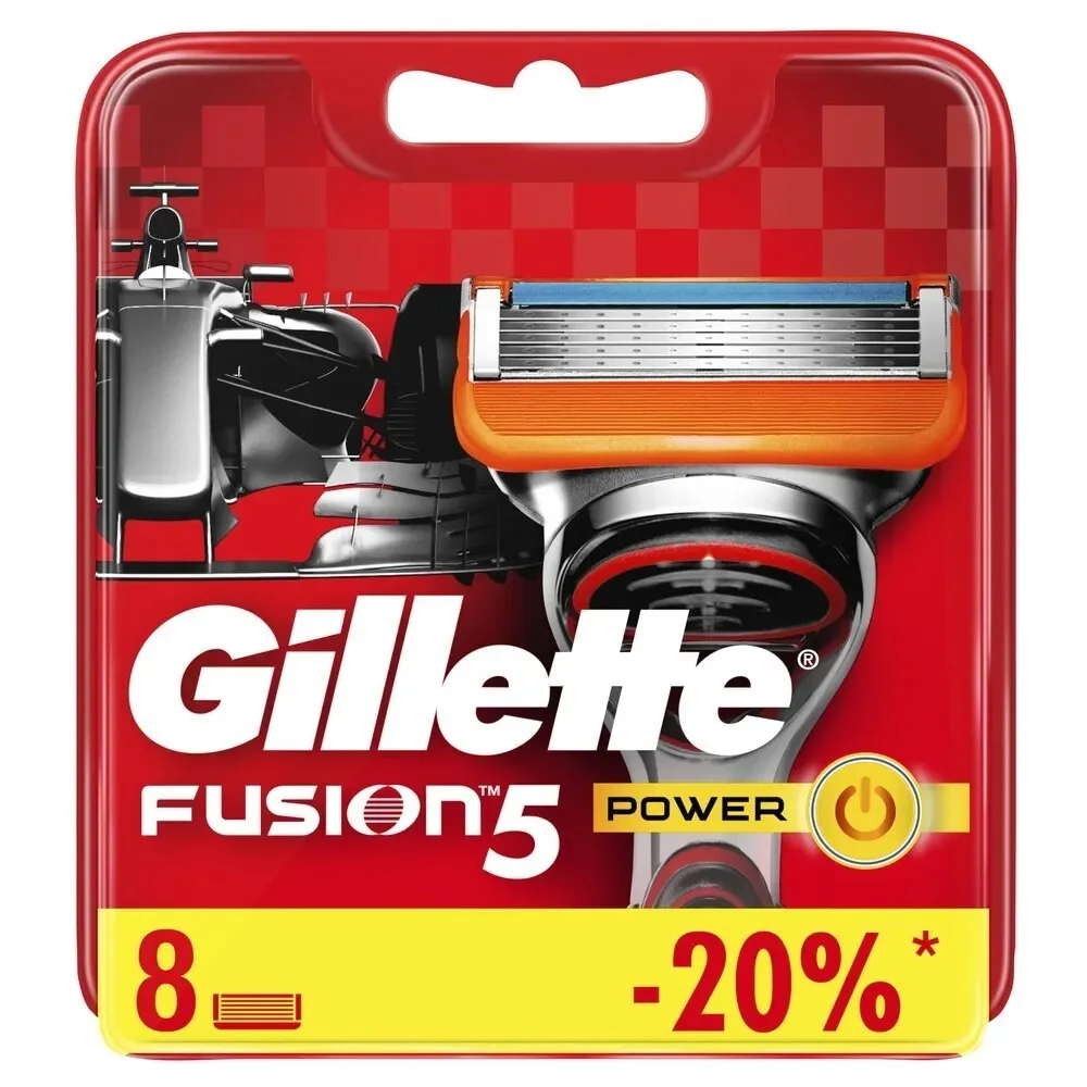 Рисунок 2 - Сменные кассеты Gillette Fusion