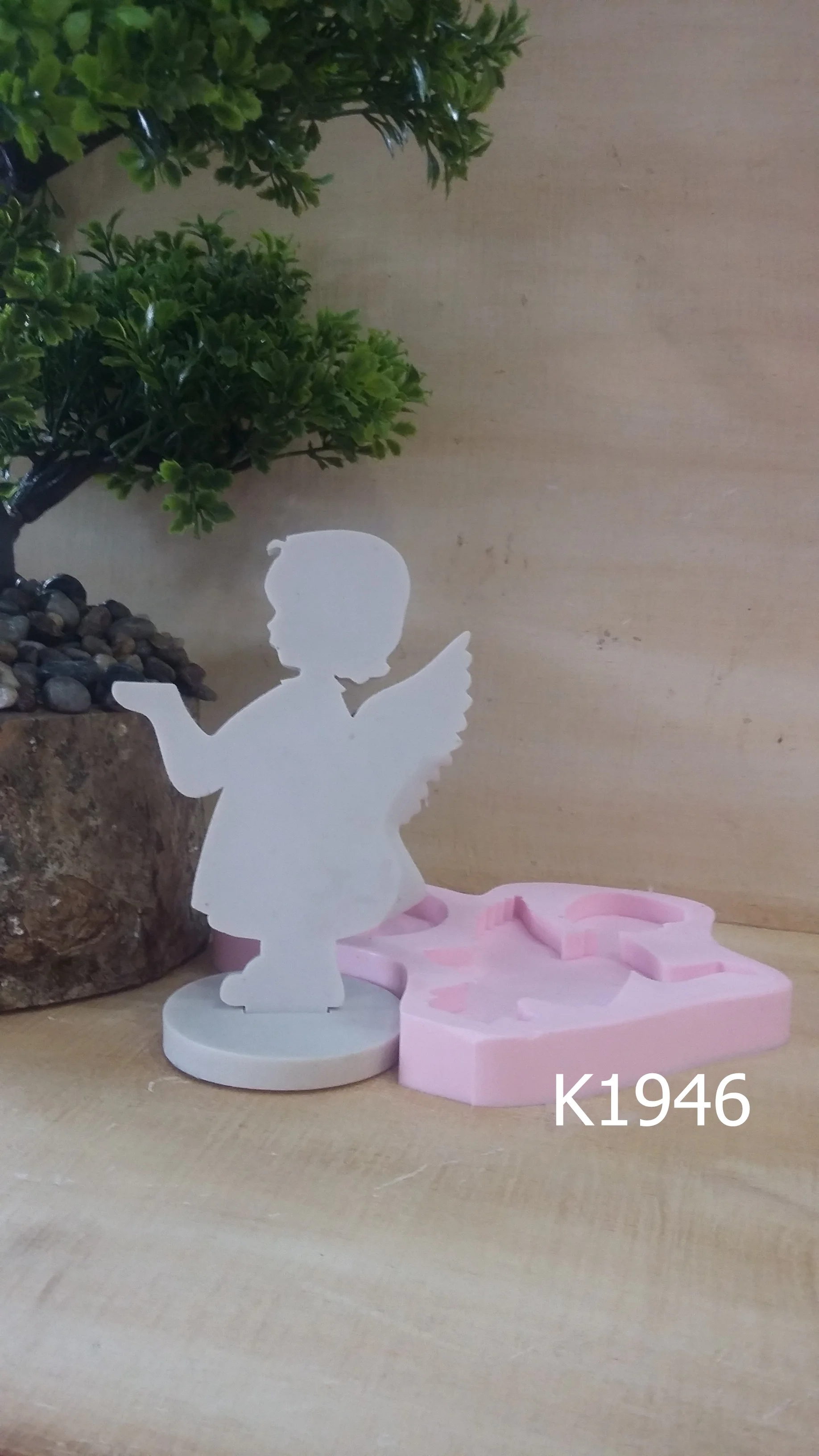 

Angel Silicone Mold Hobby Decor Baby Home Home Home Decor Ornament Making Tools Decoration