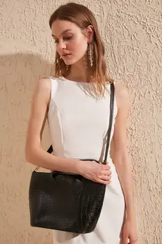 

Trendyol Kroko Women Shoulder Bag TAKSS20OC0025