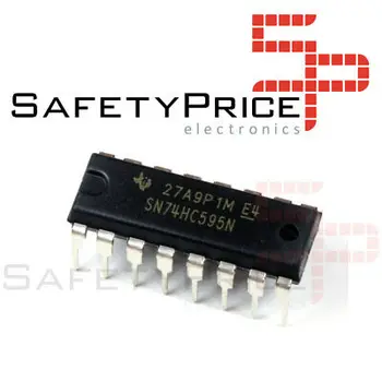 

2X 74HC595 74595 SN74HC595N 8-Bit Shift Register DIP-16