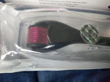 Micro aguja 540 rodillo de Micro-agujas Dermaroller de pelo de titanio crecimiento de la barba tratamiento antipérdida de cabello adelgazamiento retroceso