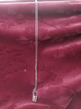 Collar con colgante con candado para mujer y hombre, cadena Punk, Color plateado, joyería de Moda Gótica con estilo, S195, 2020