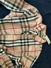 Camisa informal de moda para mujer, camisa de gasa con solapa y manga larga con estampado de labios, a cuadros, nueva de 2020