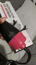 Secador de pelo 2 en 1 de un paso, voluminizador, cepillo de aire caliente, Alisador, rizador, cepillo para usar con secador de cabello