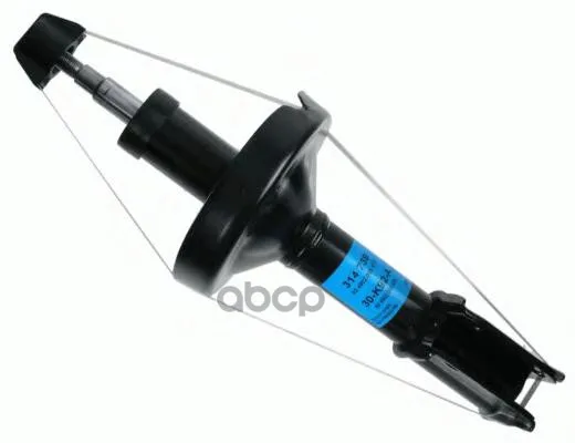 314 739_амортизатор Передний Газовый! Renault Twingo 1.2 16v/T/1.5tdci 07 Sachs 314739 Sachs арт. 314739
