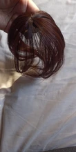 Flequillo de aire para mujer, Clip de pelo en flequillo frontal, explosión de flequillo, pelo sintético con pinza, accesorios para extensiones de cabello falso