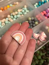 Silicone Beads Rainbow Baby Toy-Accessories Food-Grade Kovict Infant Bpa-Free Nursing